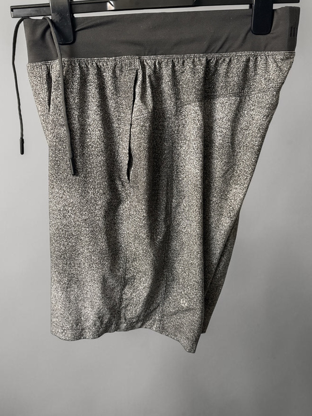 lululemon athletica PACE BREAKER Gray Speckle Athletic Shorts
